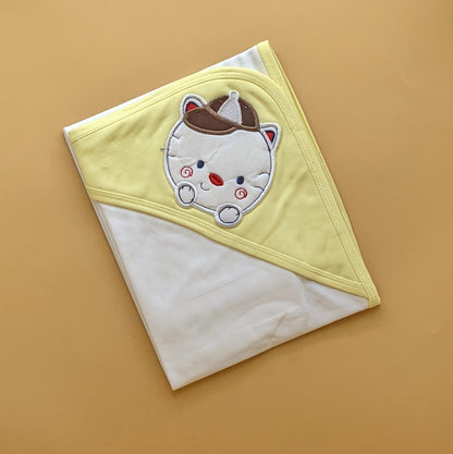 Hooded Wrapping Sheet -  Cat/Hat