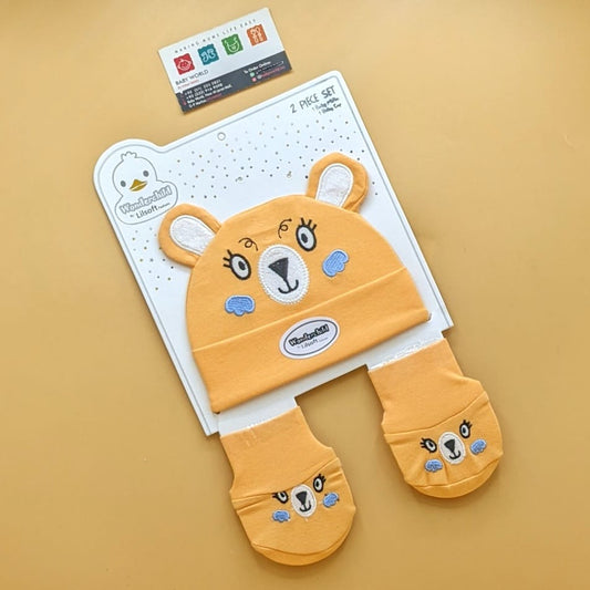 Cap & Booties Set