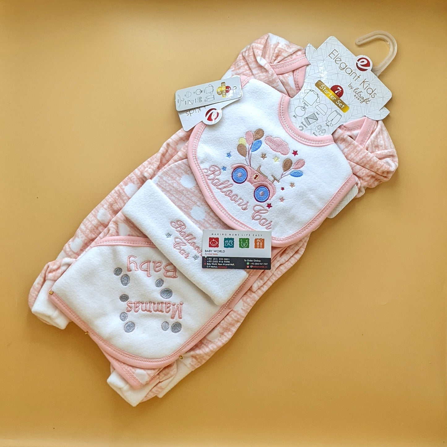 Starter Set - 7 Pieces - Balloons Car - Winter