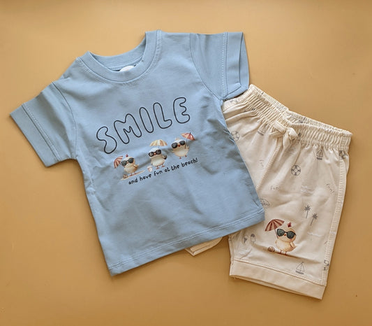Baby Co-Ord Set - Smile