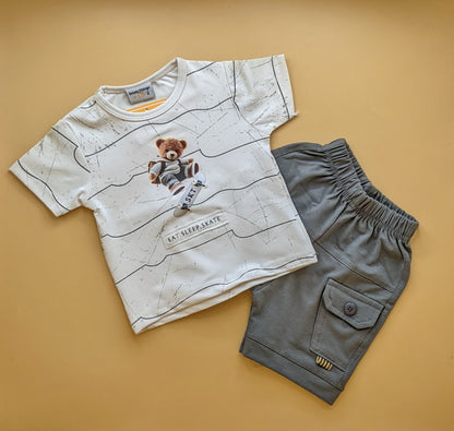Baby Co-Ord Set - Eat, Sleep, Skate