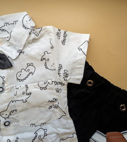 Baby Relaxed Fit Co-Ord Set - Little Dinosaur