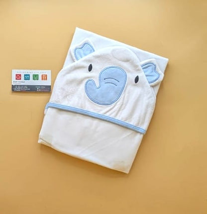 Hooded Wrapping Sheet/Blanket - Winter - Elephant 🐘