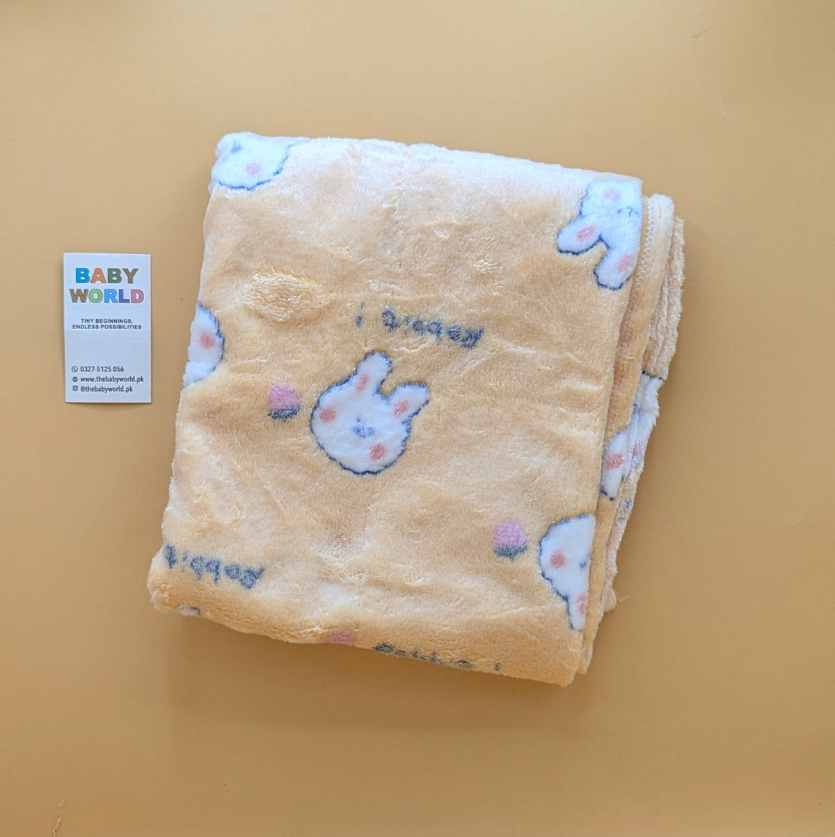 Baby Wrapping Sheet/Blanket - Bunny - Winter