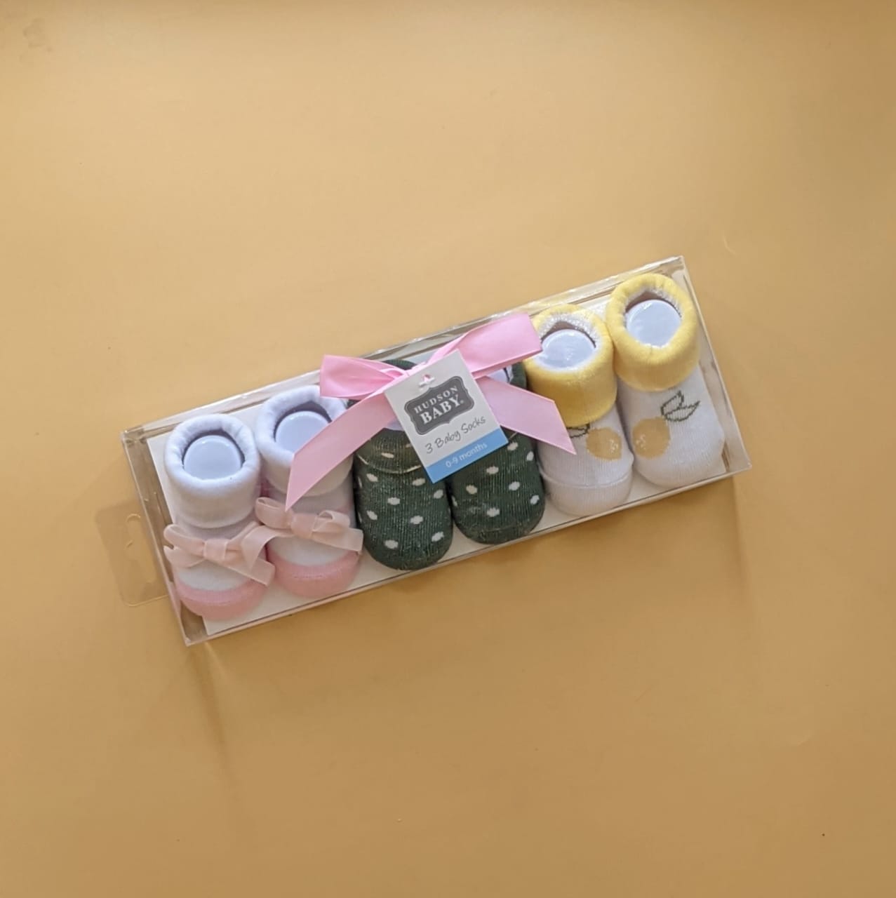 Baby Pack of 3 Booties Set