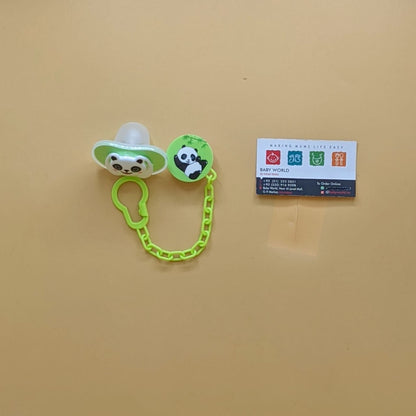 Pacifier with Chain - Monkey