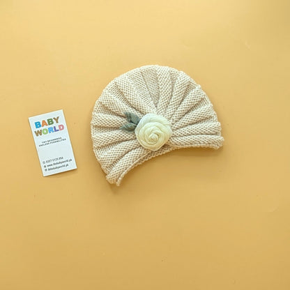 Baby Wool Cap - Rose - Winter