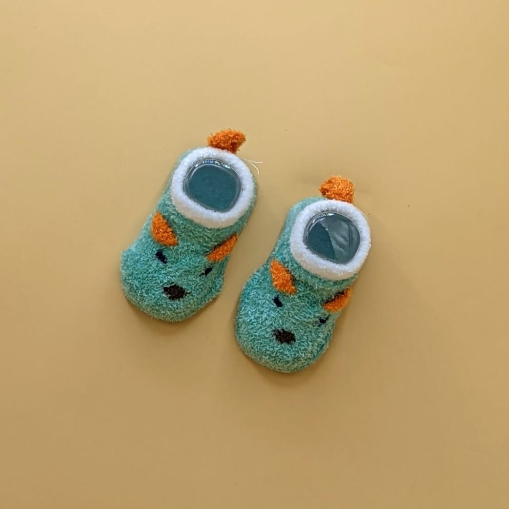 Baby Woolen Booties - Mice - Winter