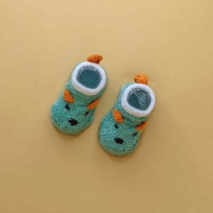 Baby Woolen Booties - Mice - Winter