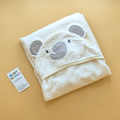 Baby Hooded Wrapping Sheet/Blanket - Elephant 🐘 - Winter