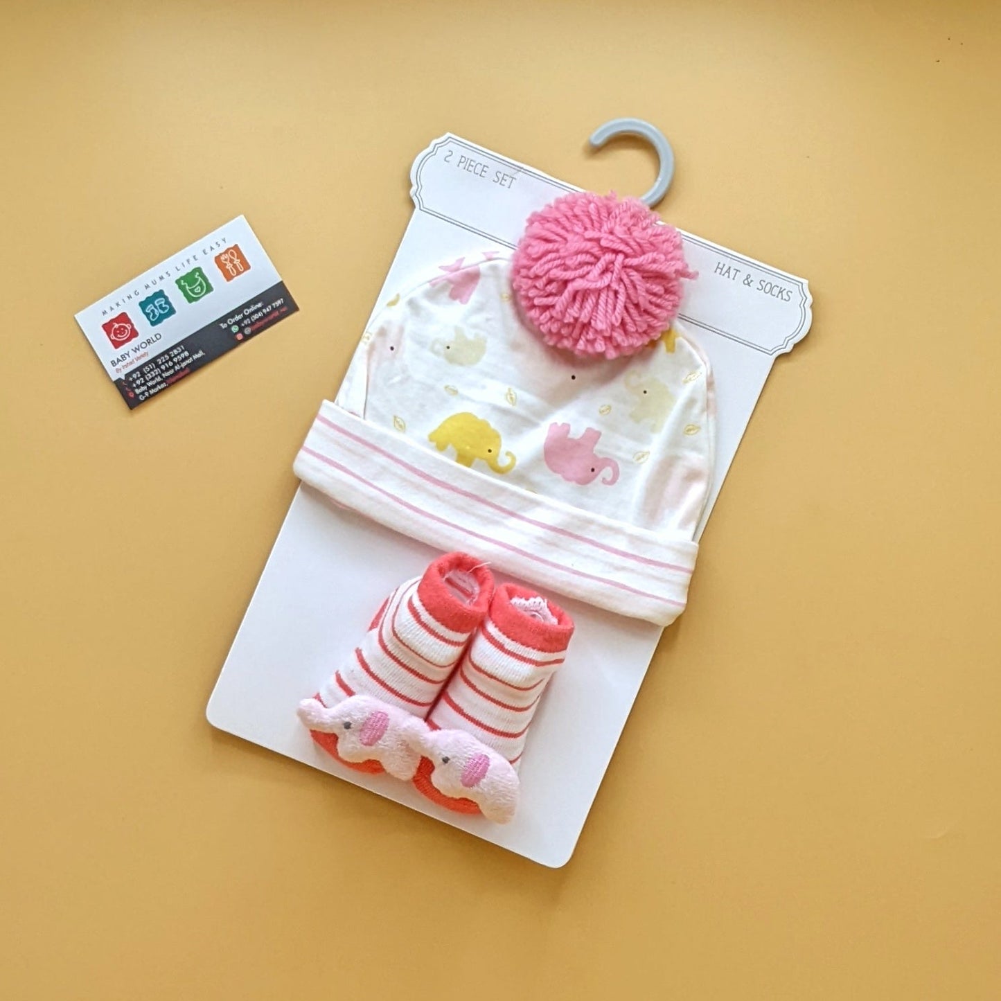 Cap & Booties Set