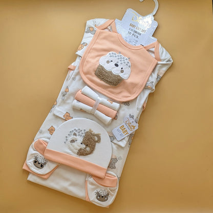 Starter Set - 10 Pieces -  Bear/Cupcake 🧁