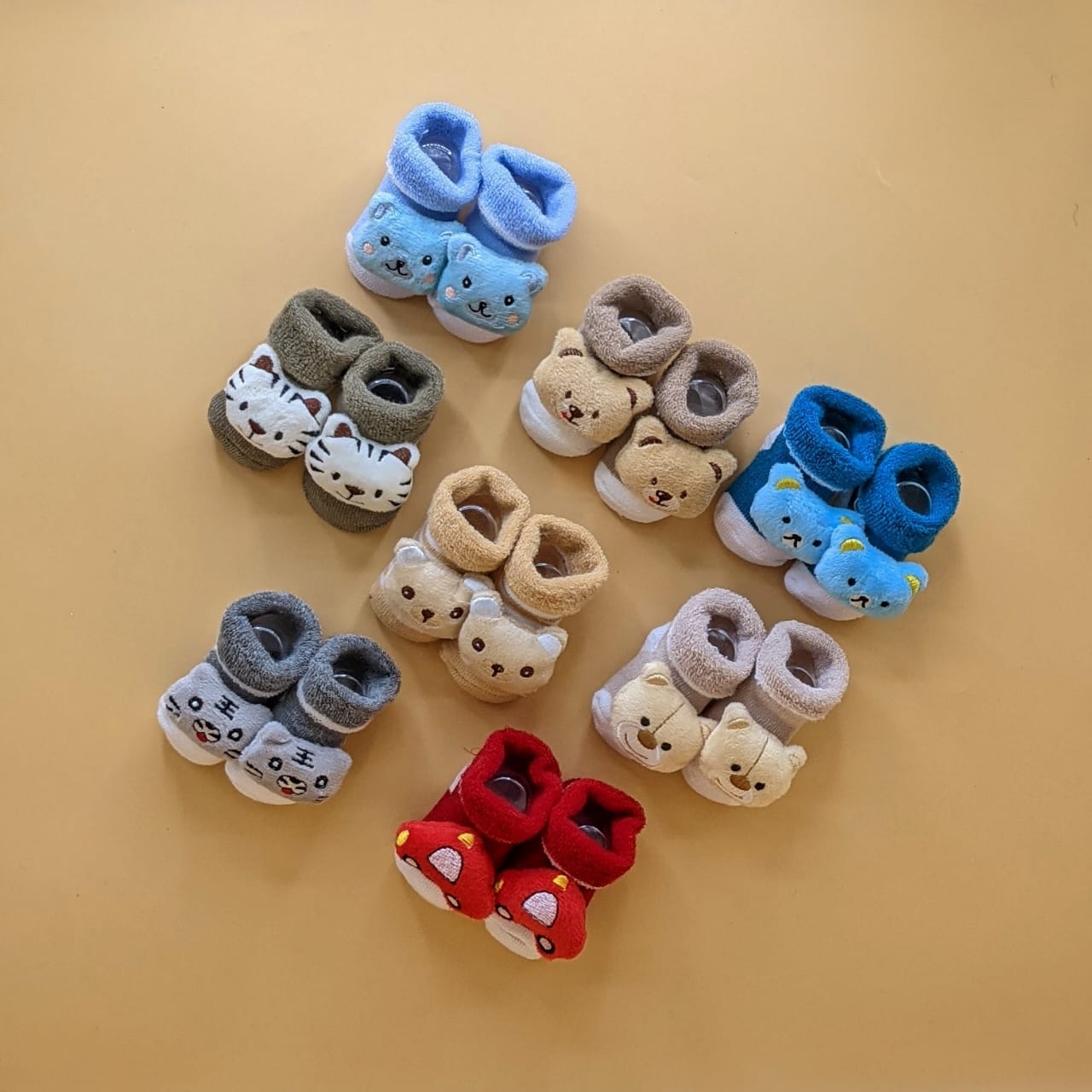 Baby Woolen Booties - Winter