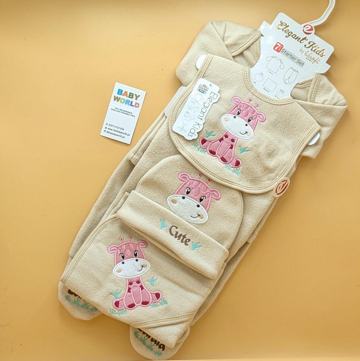 Starter set - 7 Pieces - Cow 🐮 - Winter