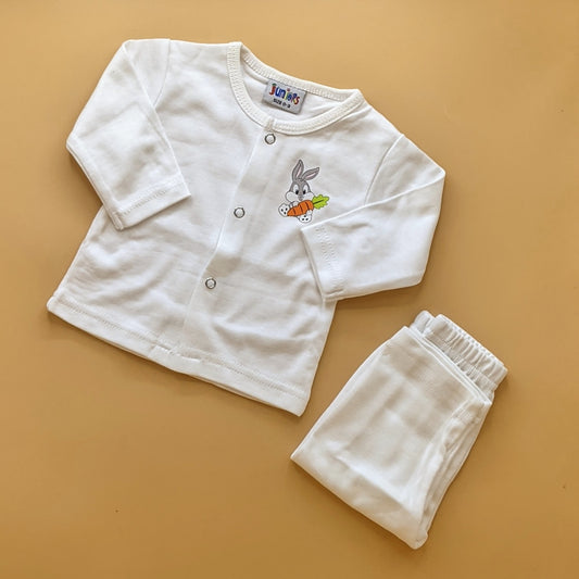 2 Pieces Suit - White