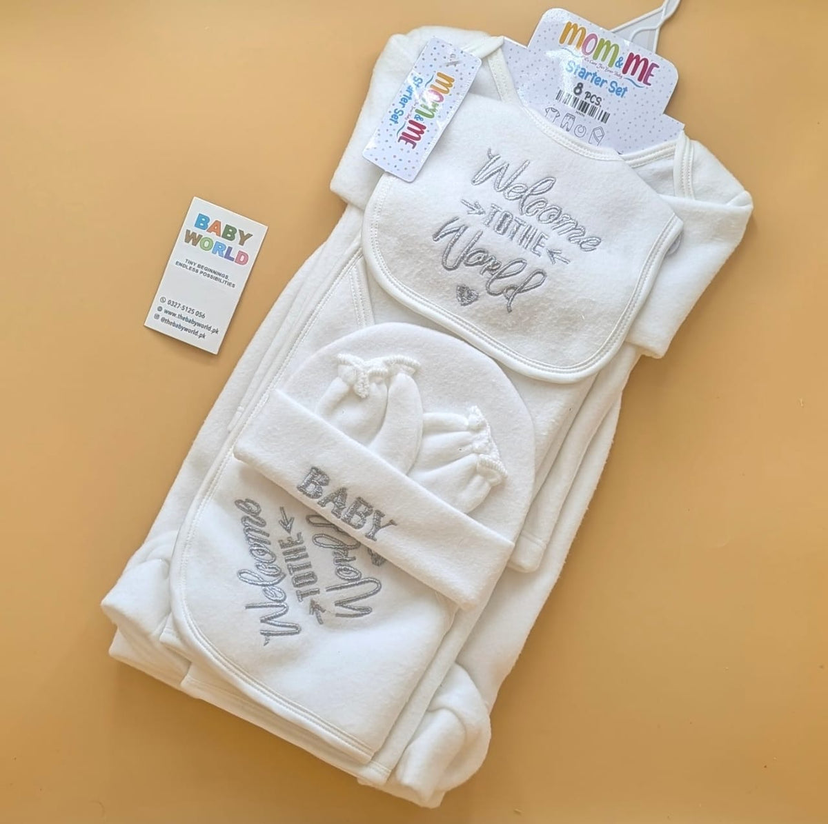 Baby Starter Set - 8 Pieces - Welcome to the World - Winter