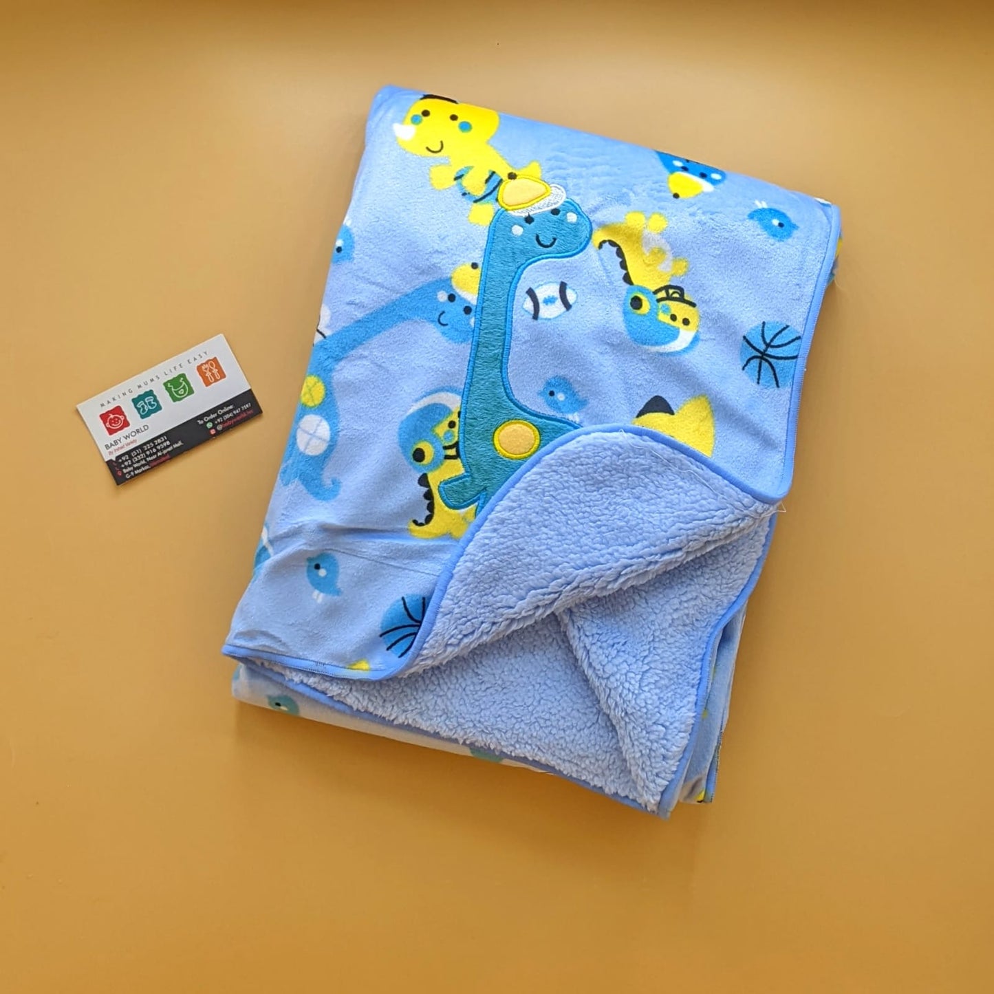 Double Layer Baby Blanket/Wrapping Sheet