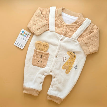 Premium Baby Romper - Giraffe 🦒- Winter