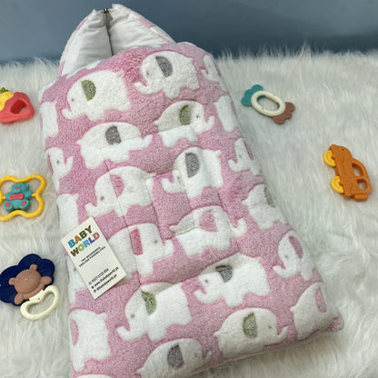 Baby Carry Nest with Hood - Elephant 🐘 - Winter
