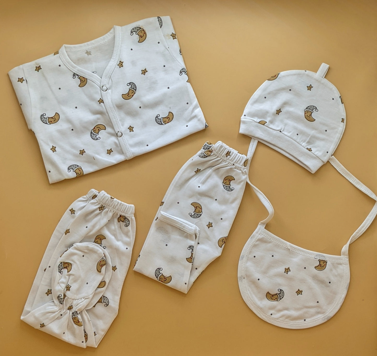 5 Pieces Starter/Suit Set - Moon/Stars