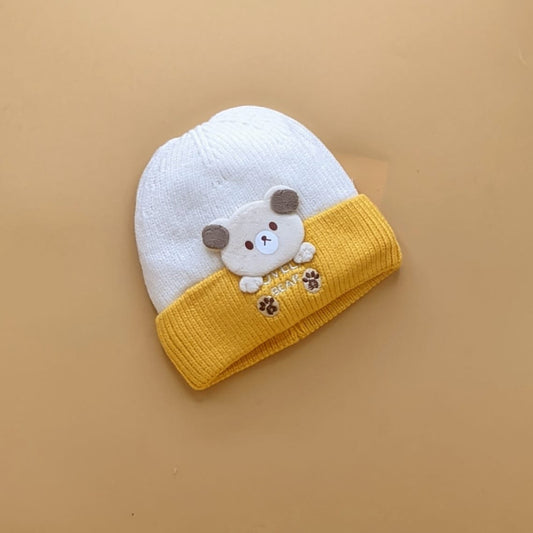 Baby Wool Cap - Lovely Bear 🐻 - Winter