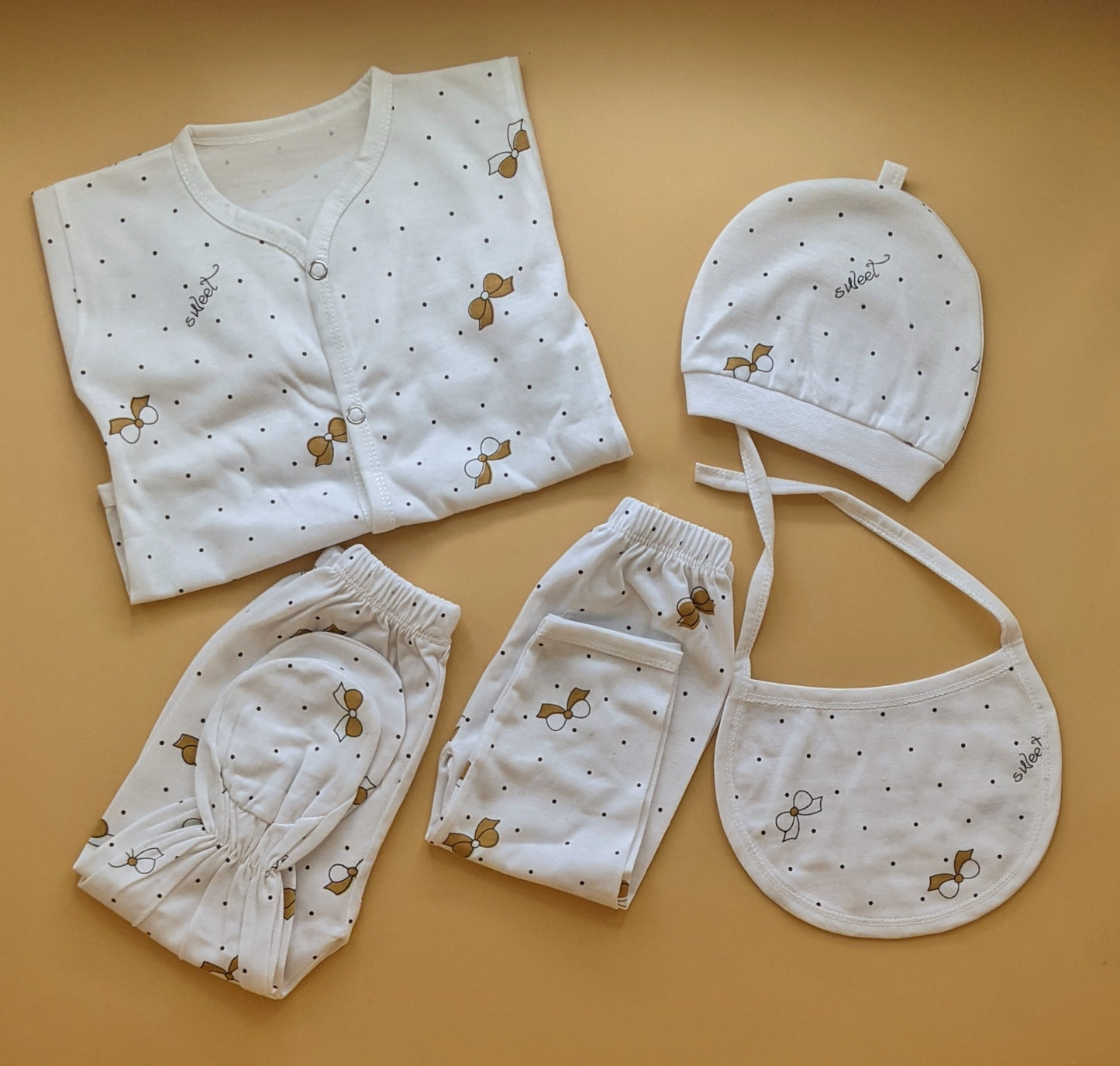 5 Pieces Starter/Suit Set - Bow