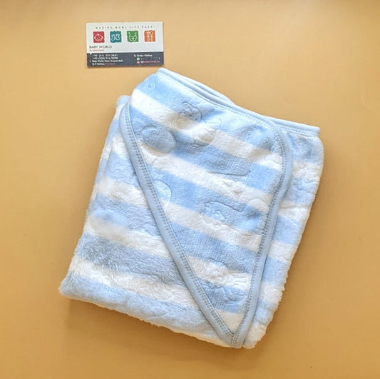 Hooded Wrapping Sheet/Blanket - Winter - Lines