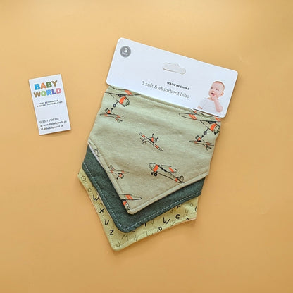 Pack of 3 Bandana Bibs