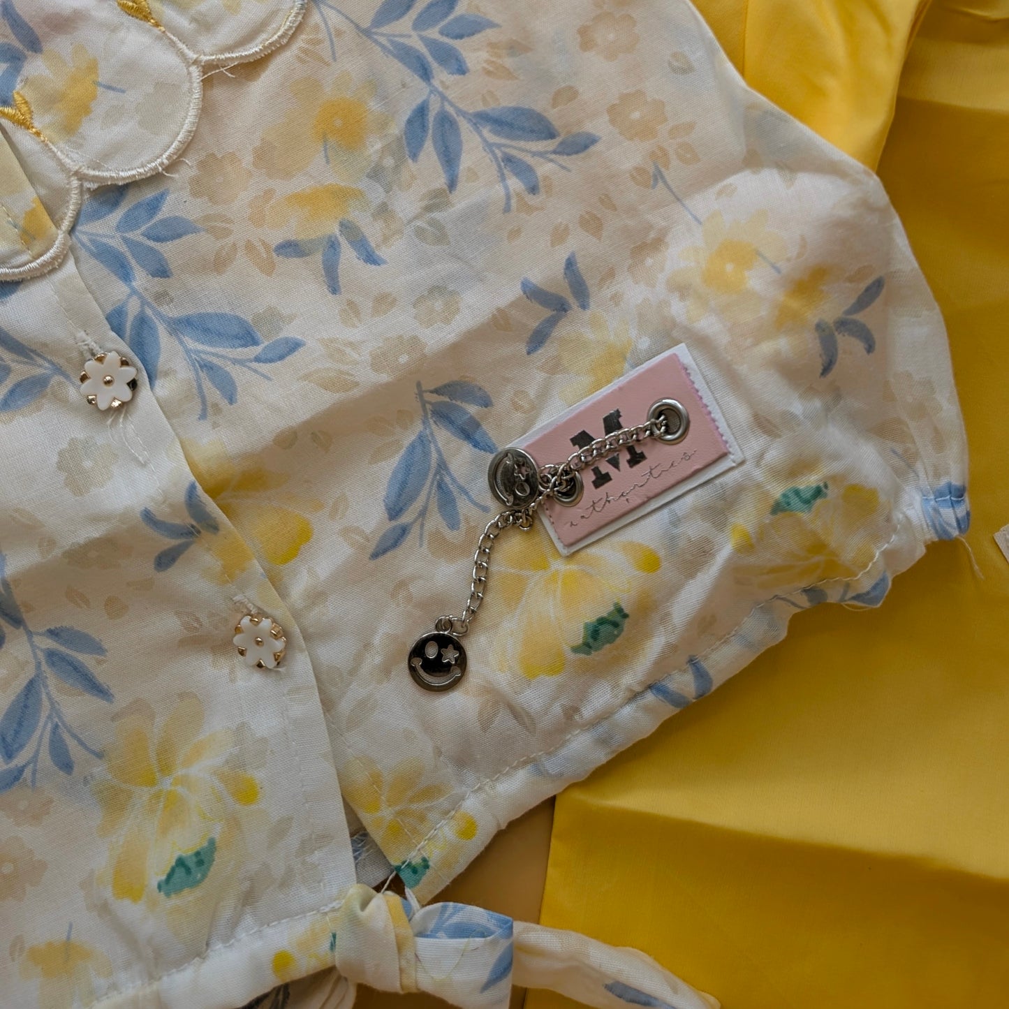 Baby Frock with Pant - Floral 🌺