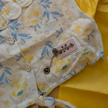 Baby Frock with Pant - Floral 🌺