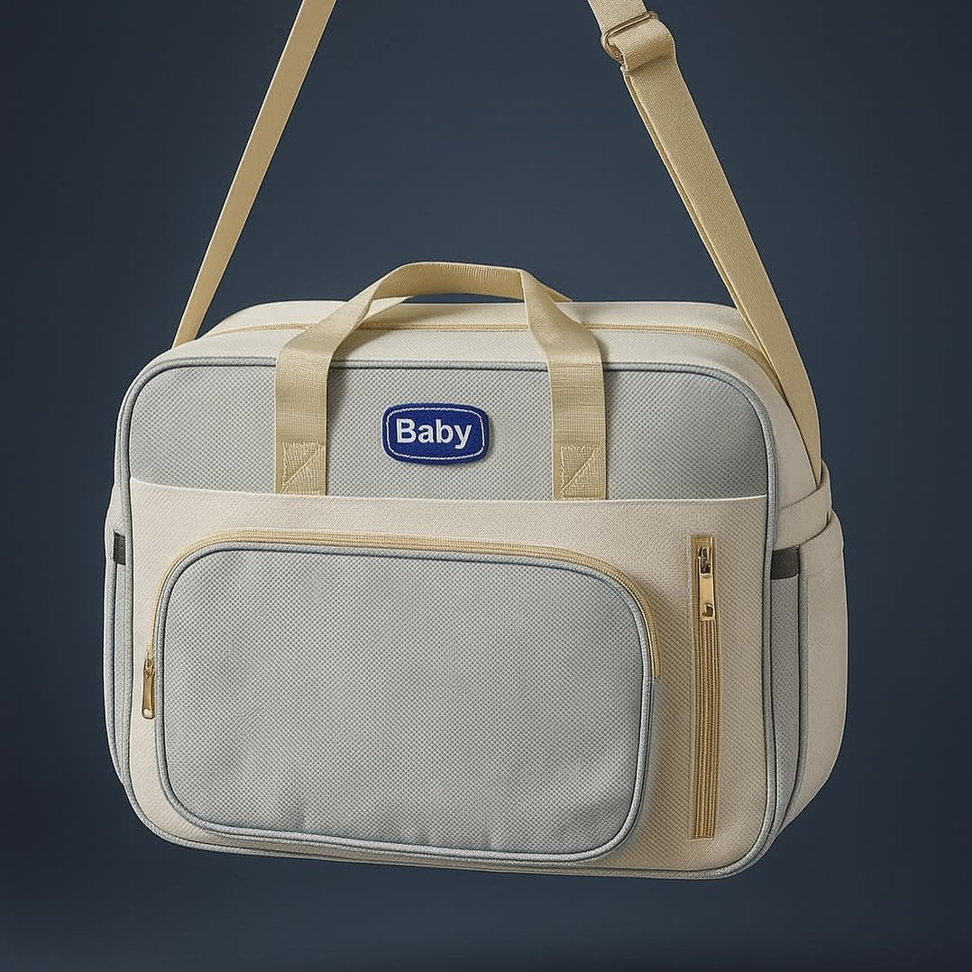 IMPORTED LEATHER MOTHER BAG