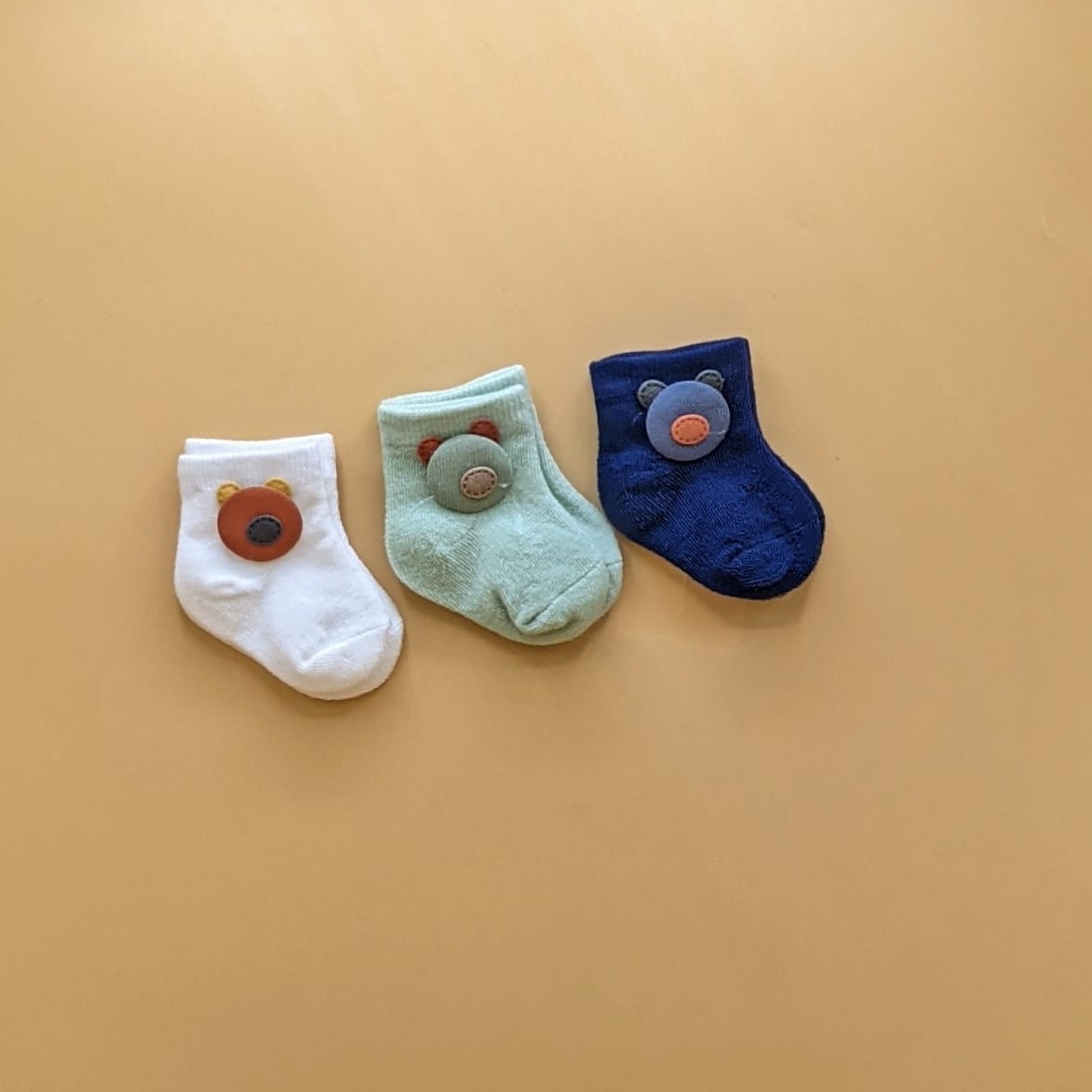 Pack of 3 Socks - Bear 🐻