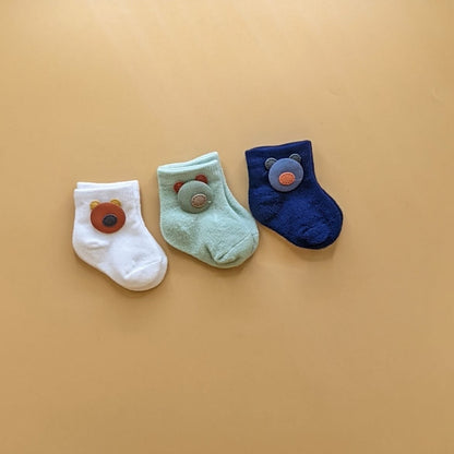 Pack of 3 Socks - Bear 🐻
