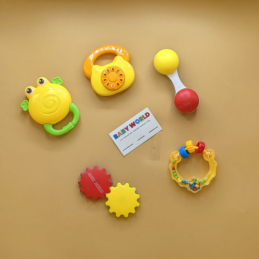 Baby Rattle - 5 Pieces