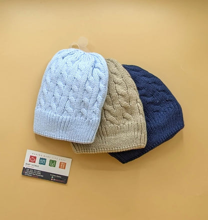 Baby Pack of 3 Wool Cap - Winter