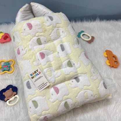 Baby Carry Nest with Hood - Elephant 🐘 - Winter
