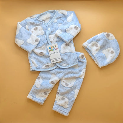 Baby Suit with Cap - Bear 🐻 - Winter