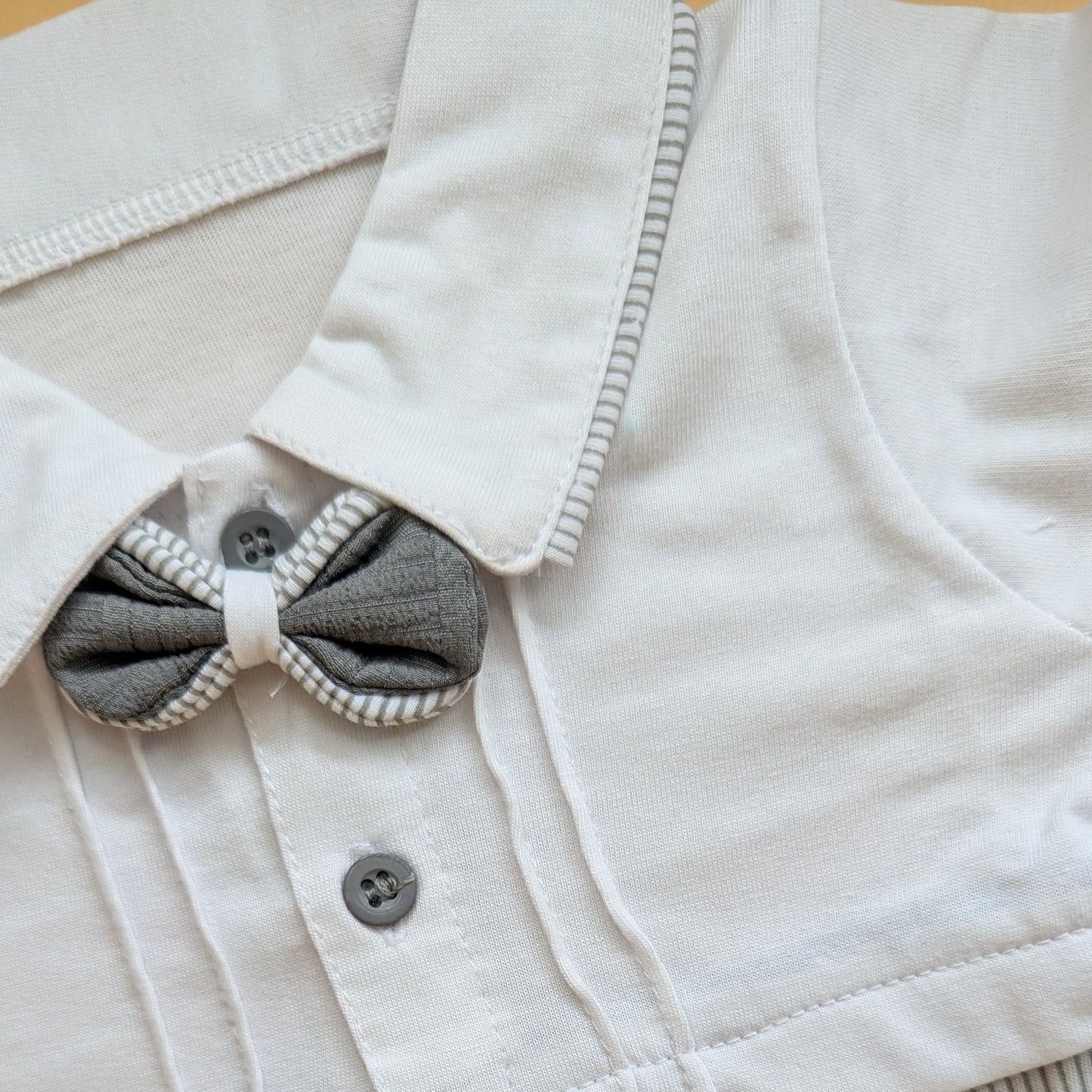 Baby Bow Romper - Full Sleeves