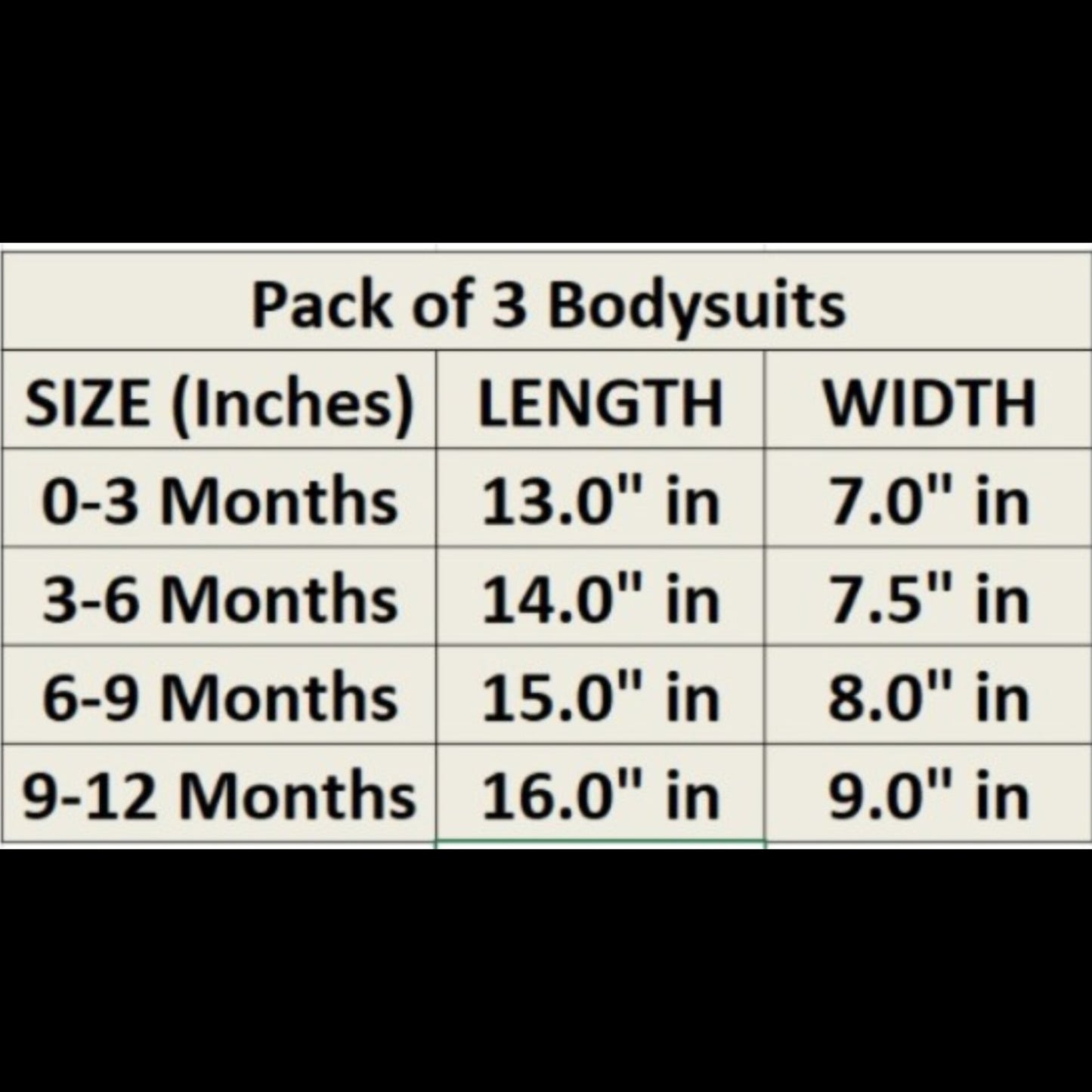 Pack of 3 bodysuits