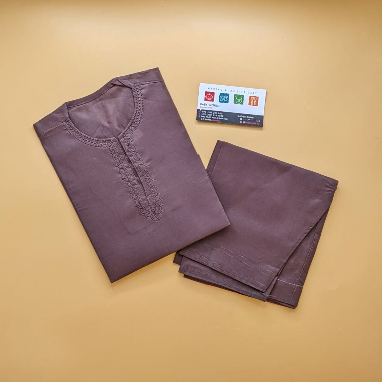 Kameez Shalwar - Maroon