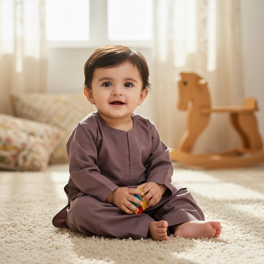 Kameez Shalwar - Maroon