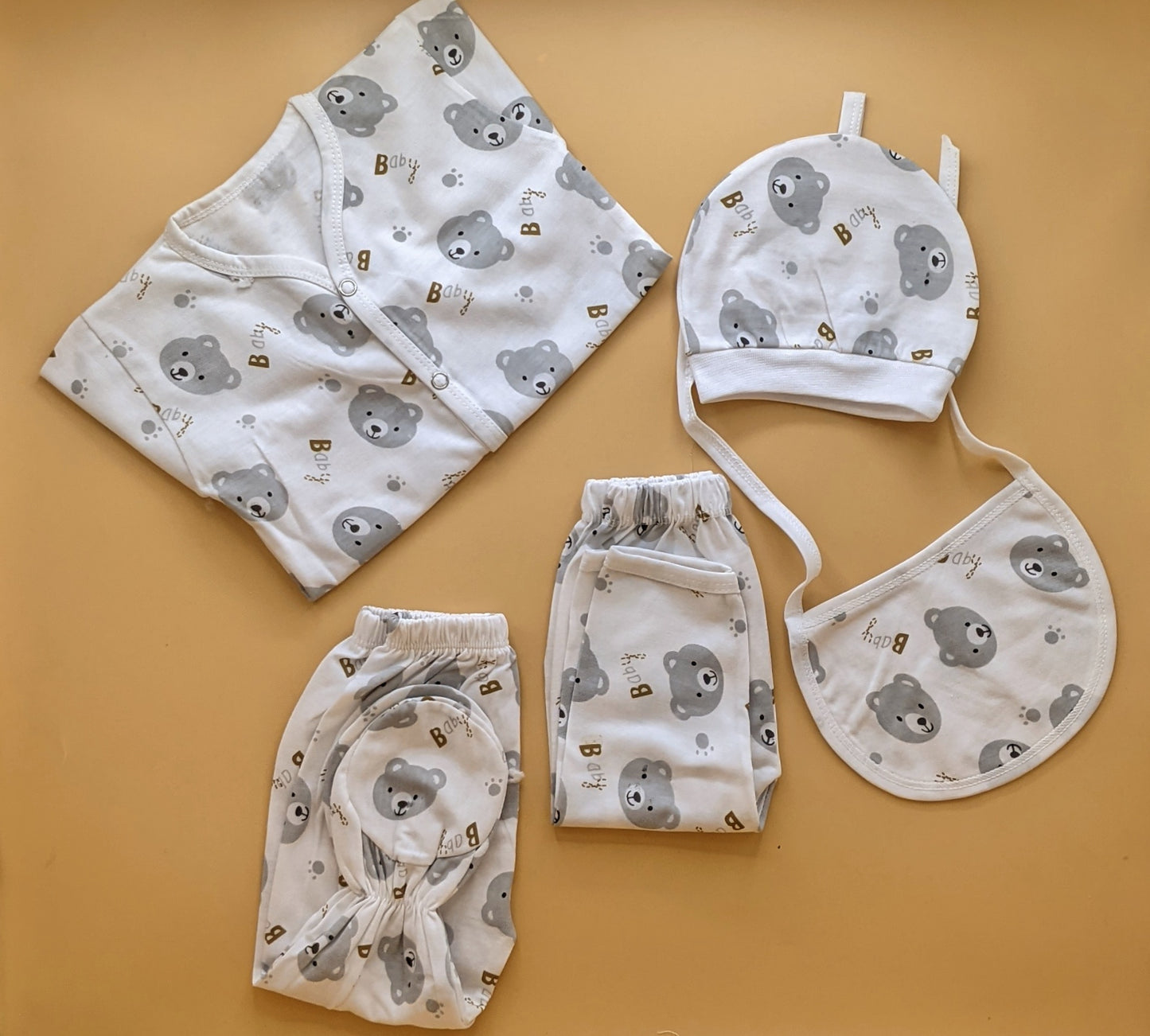 5 Pieces Starter/Suit Set - Bear 🐻