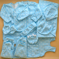 Baby 11 Pieces Suit/Set - Dots - Winter