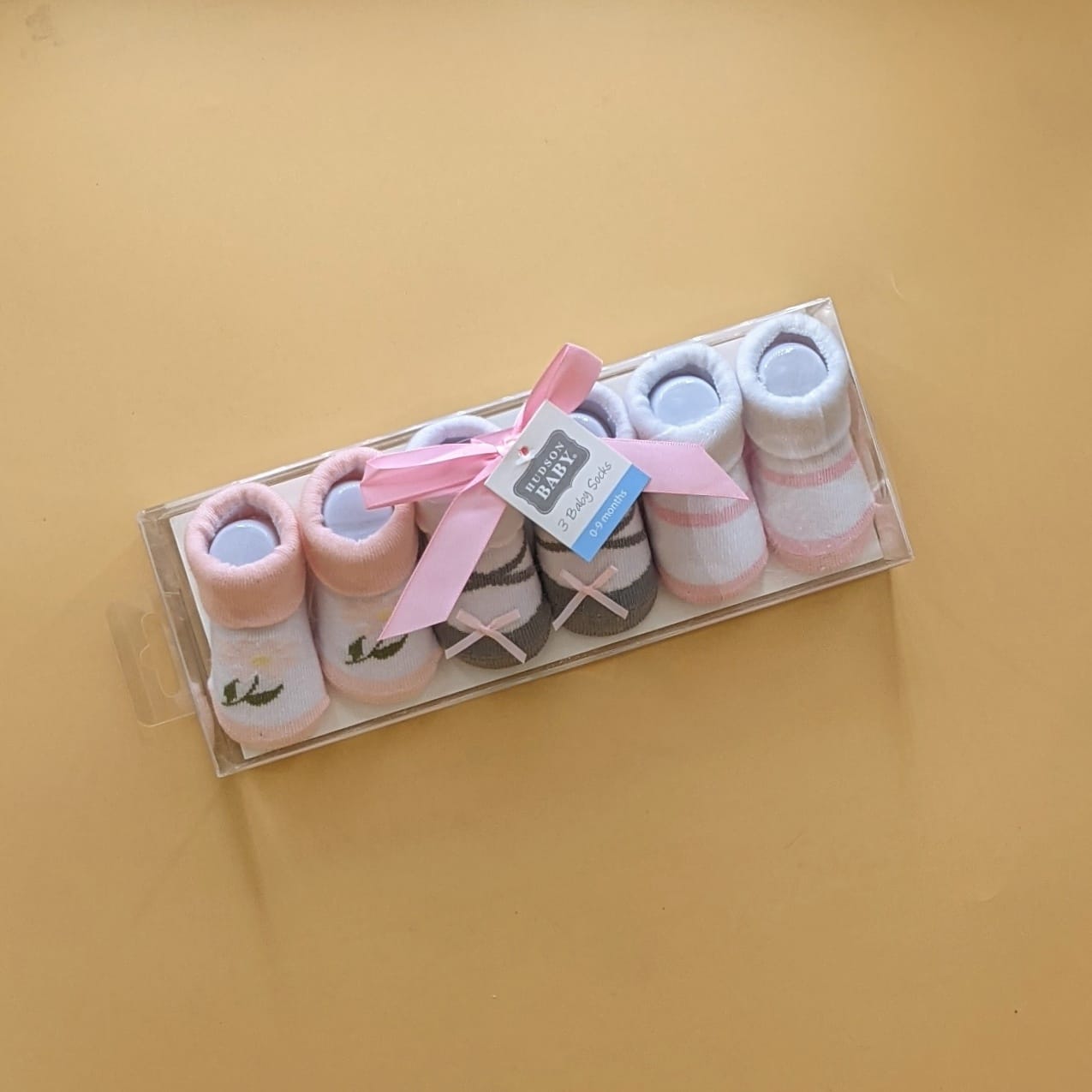 Baby Pack of 3 Booties Set