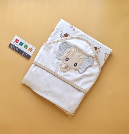 Hooded Wrapping Sheet/Blanket - Winter - Eleph 🐘