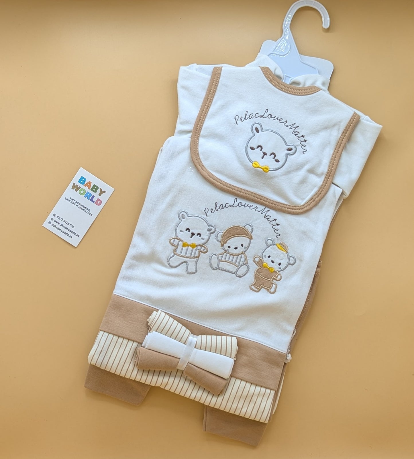 Starter Set - 11 Pieces - Baby Bear/Waistcoat