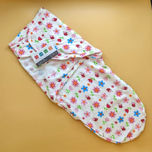 Swaddle Wrap - Ladybug 🐞 - White