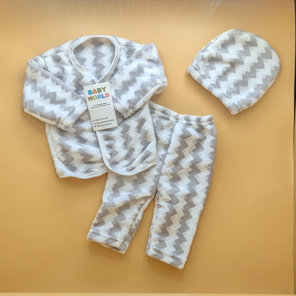 Baby Suit with Cap - Pattern - Winter