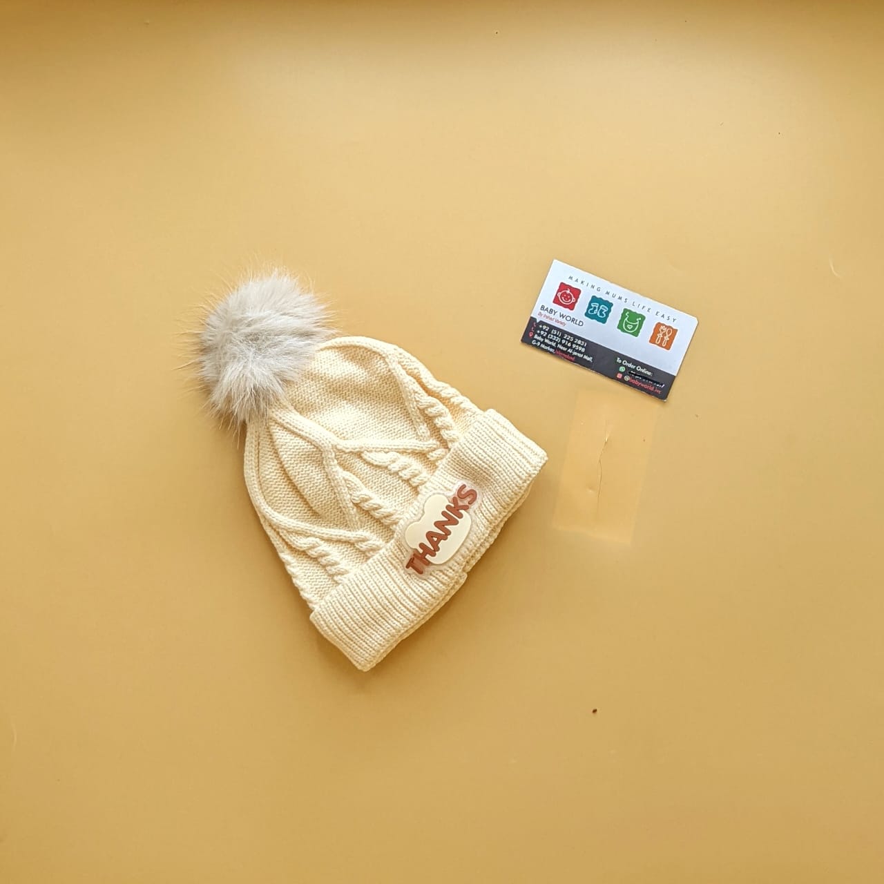 Baby Cap - Winter - Thanks