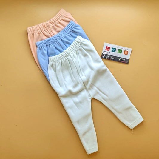 Pack of 3 Pajamas - Light Orange/Light Green/Blue